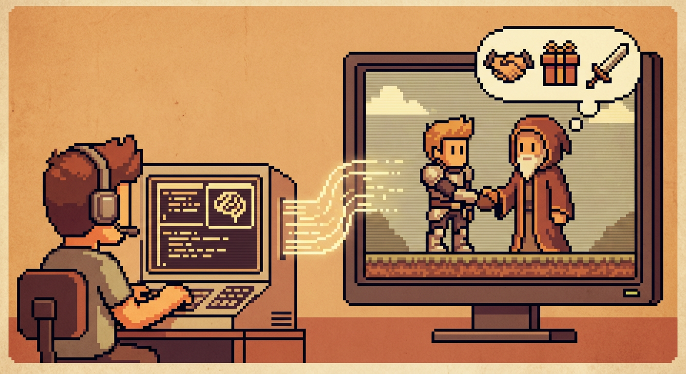 Illustration for Your New Best Friend Might Be Made of Code: Inside the AI Companion Gaming Revolution